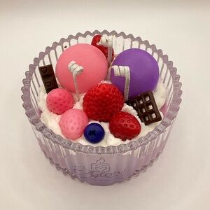 🍓🕯️Handmade Dessert Style Scented Candle